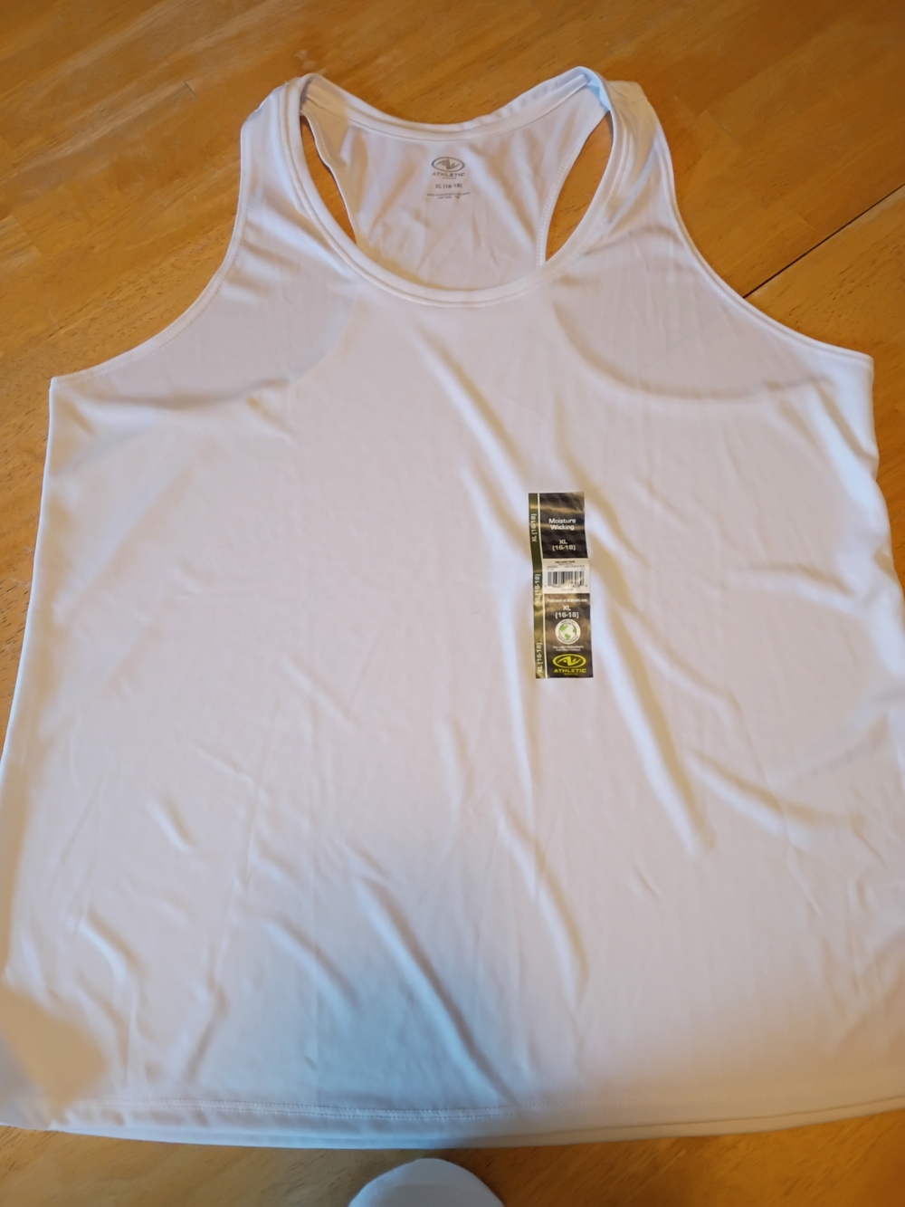Athletic Tank Top NWT Size XL 16/18
